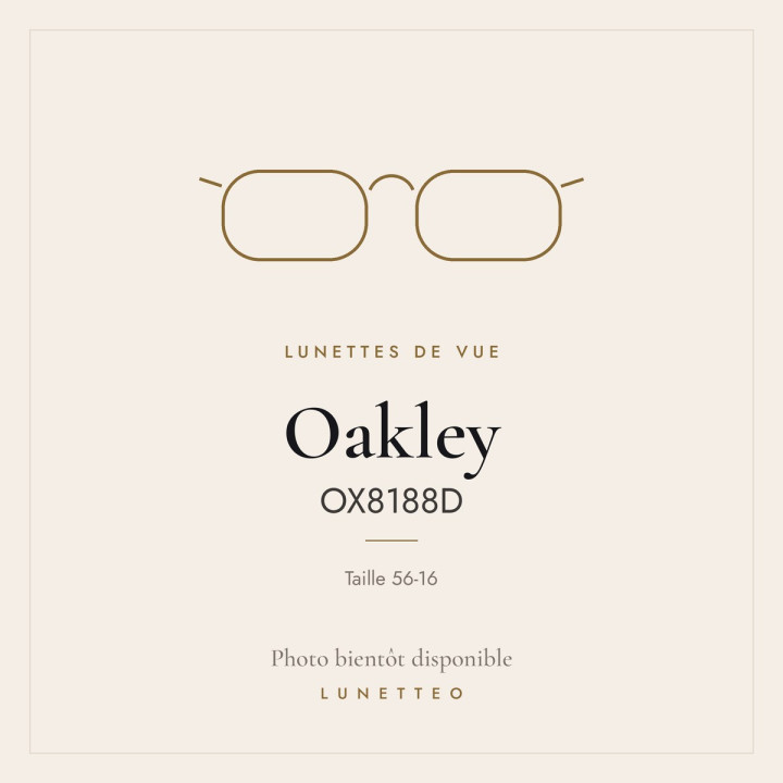 Lunettes de vue Oakley OX8188D