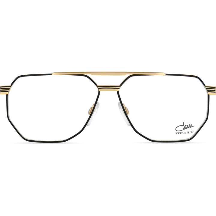 Cazal 7108 001 noir-or - vue de face