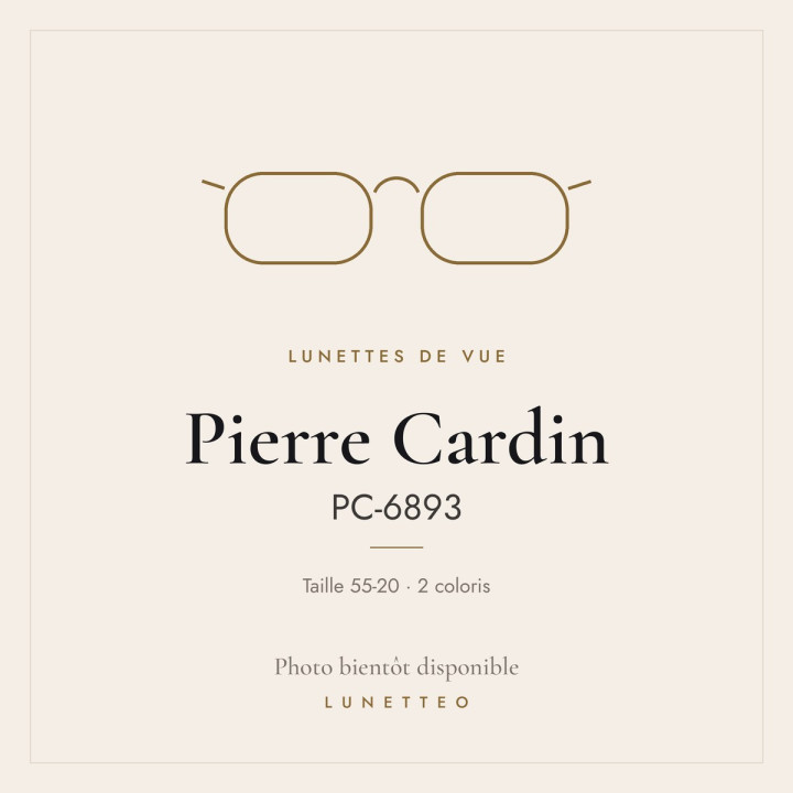 Lunettes de vue Pierre Cardin PC-6893