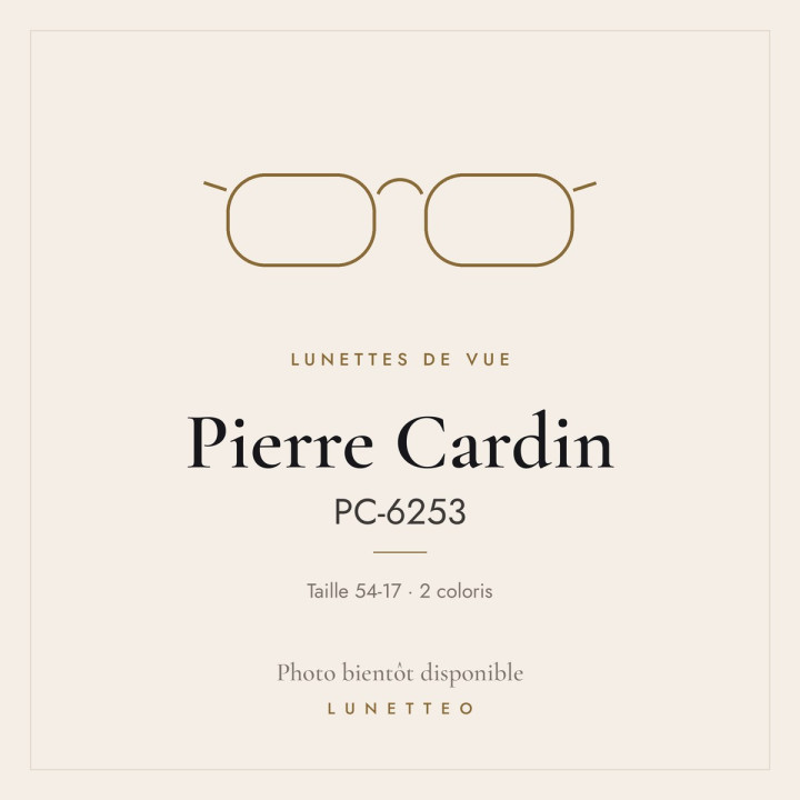 Lunettes de vue Pierre Cardin PC-6253