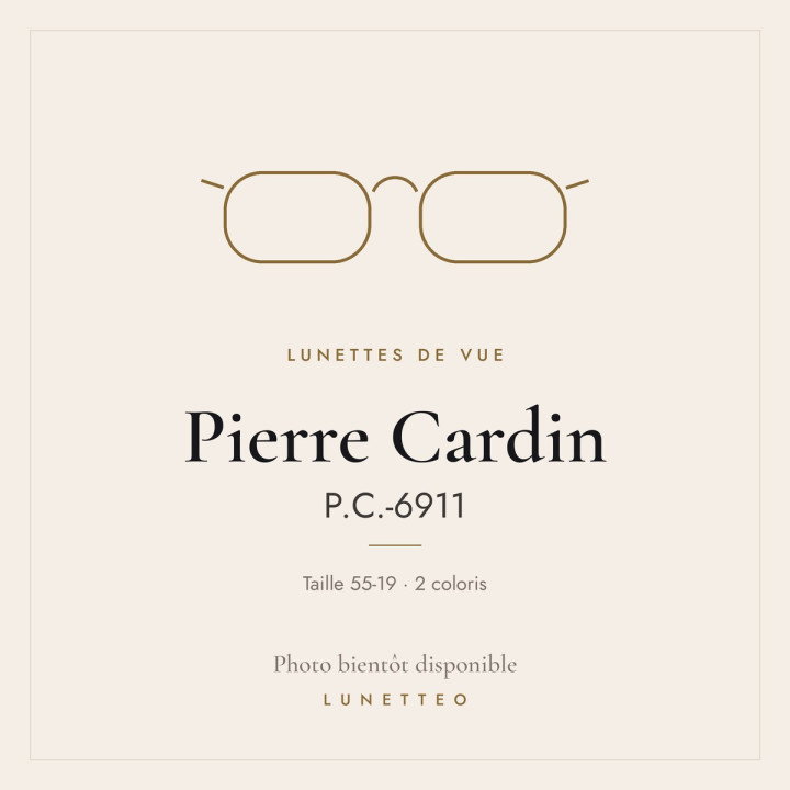 Lunettes de vue Pierre Cardin P.C.-6911