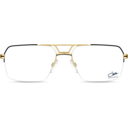 Cazal 7114 001 noir-or - vue de face