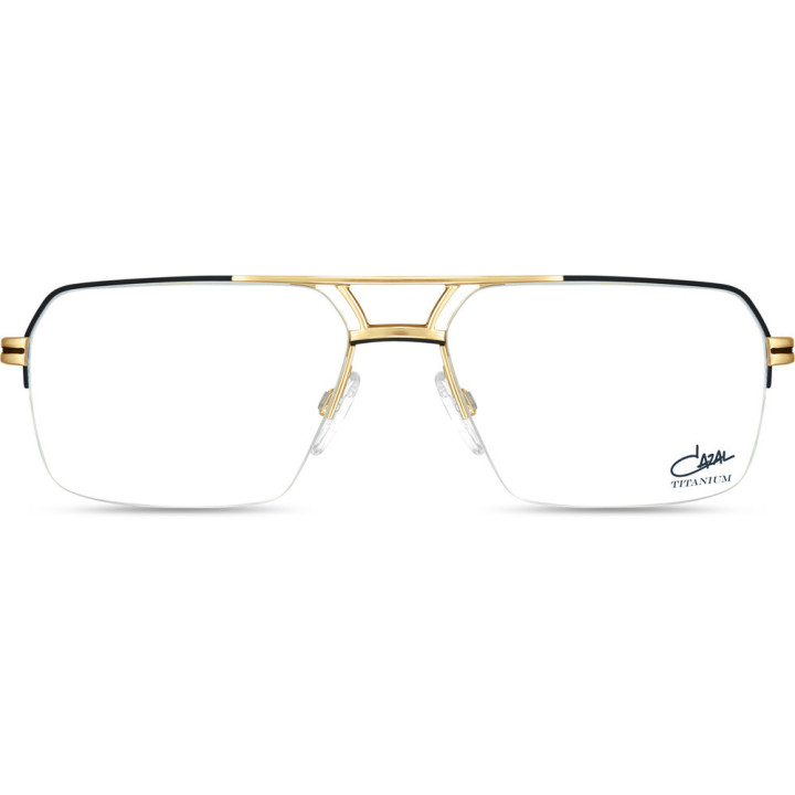 Cazal 7114 001 noir-or - vue de face
