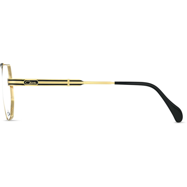 Cazal 7113 001 noir-or - vue de profil