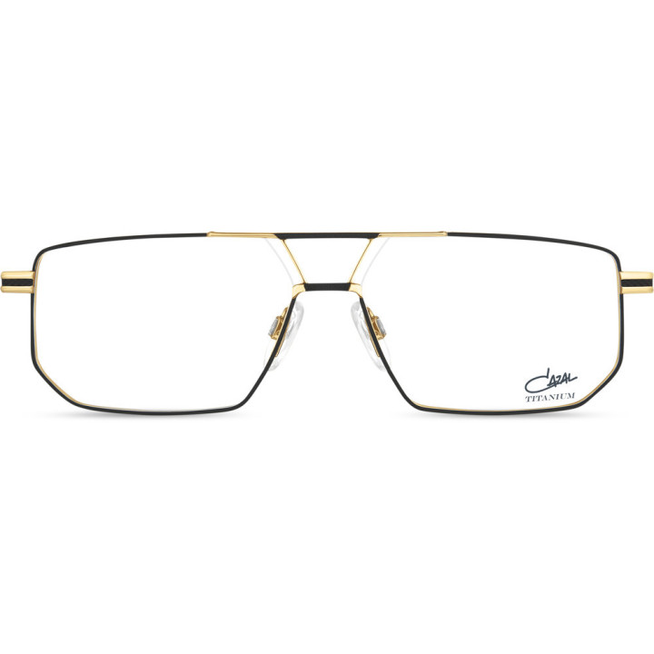 Cazal 7122 001 noir-or - vue de face