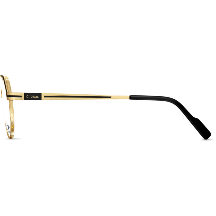 Cazal 7112 001 noir-or - vue de profil