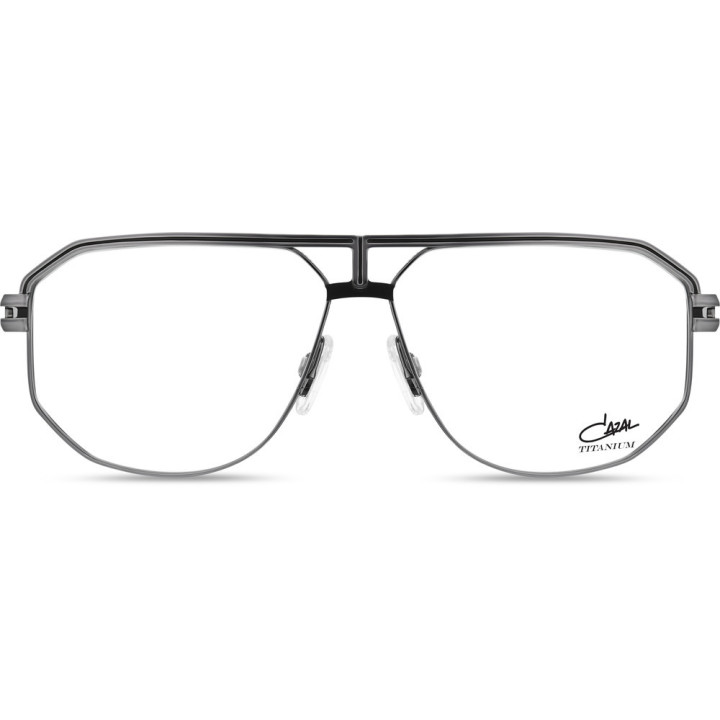 Cazal 7115 003 noir-gun métal - vue de face