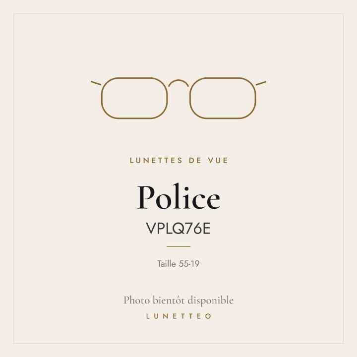 Lunettes de vue Police VPLQ76E