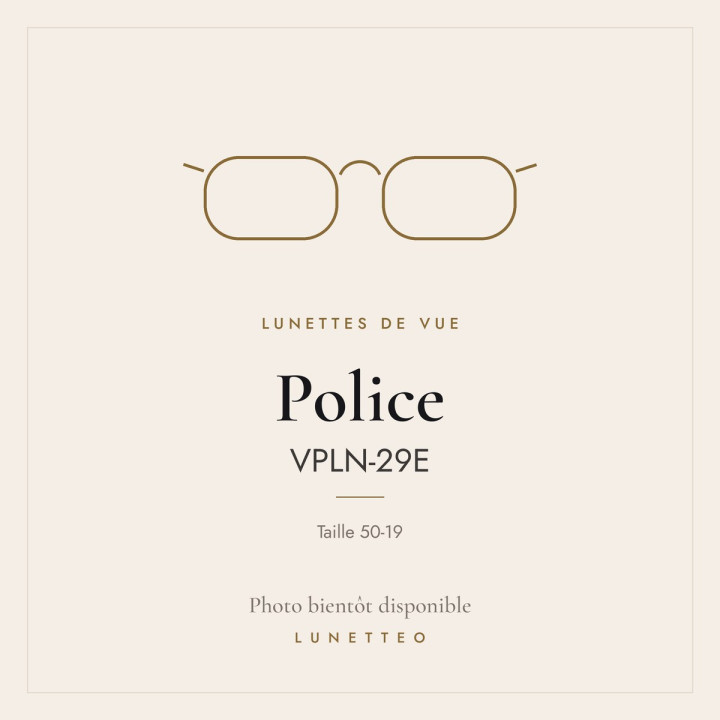 Lunettes de vue Police VPLN-29E