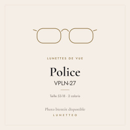 Lunettes de vue Police VPLN-27
