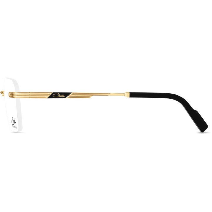 Cazal 7116 001 noir-or - vue de profil