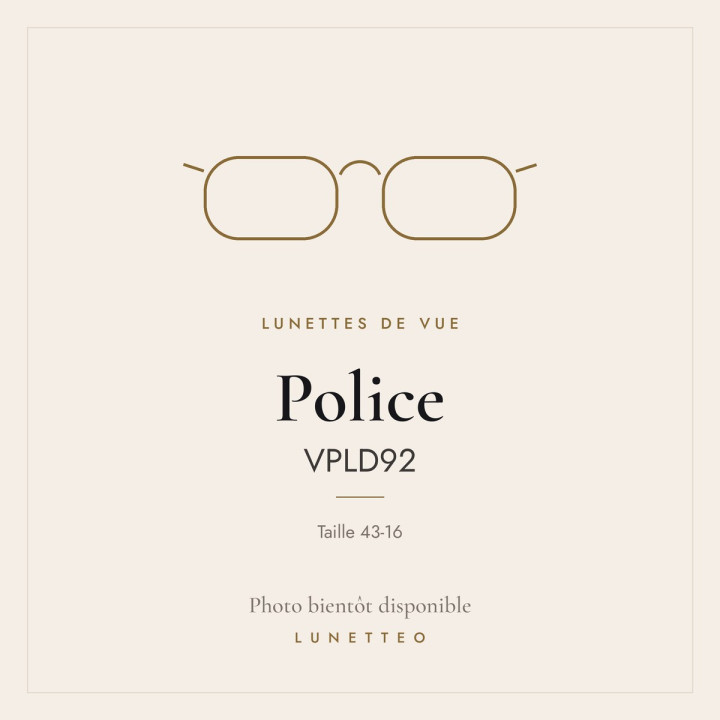 Lunettes de vue Police VPLD92