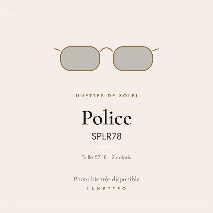 Lunettes de soleil Police SPLR78