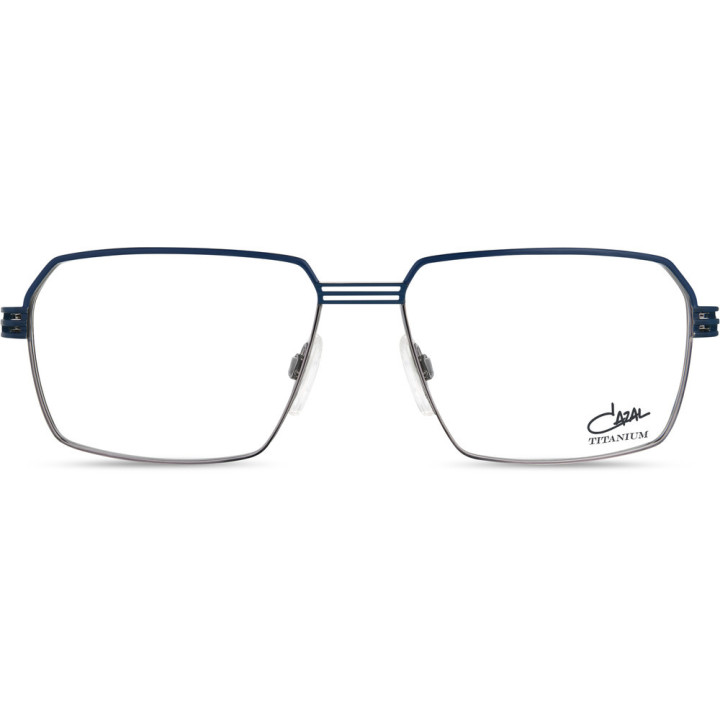 Cazal 7119 002 bleu marine-gun métal - vue de face