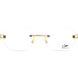 Cazal 7118 001 noir-or - vue de face