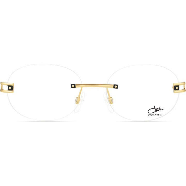 Cazal 7118 001 noir-or - vue de face