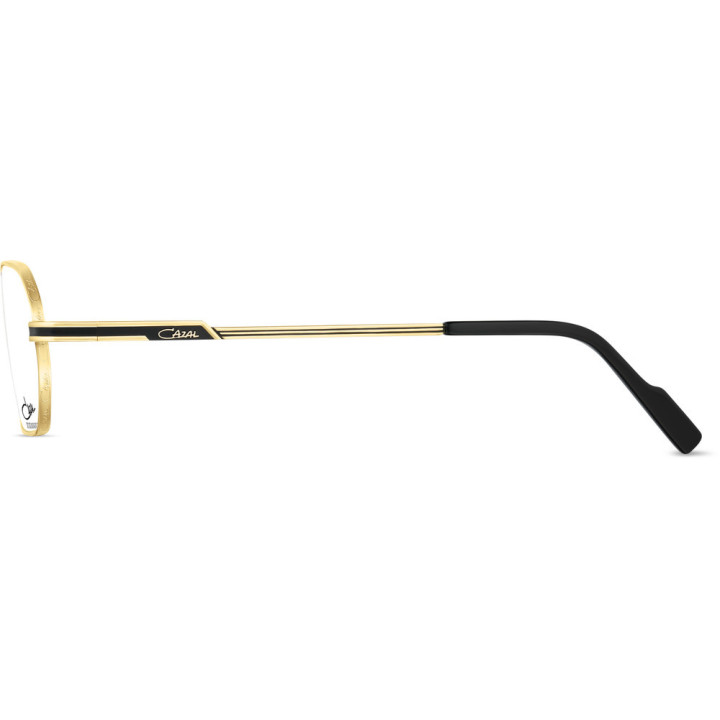 Cazal 7120 001 noir-or - vue de profil