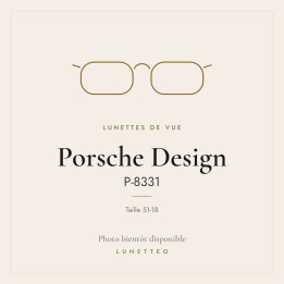 Lunettes de vue Porsche Design P-8331