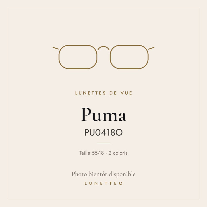 Lunettes de vue Puma PU0418O