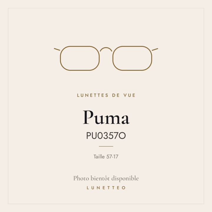 Lunettes de vue Puma PU0357O