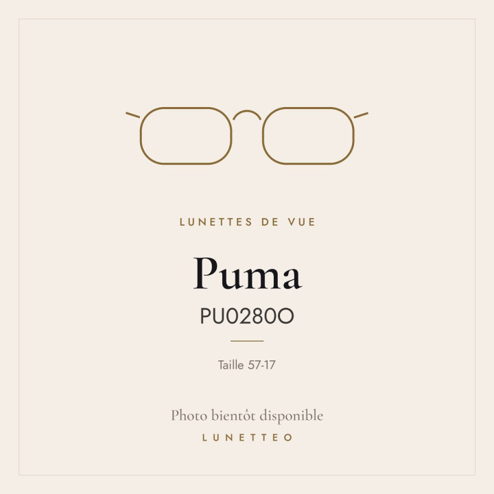 Lunettes de vue Puma PU0280O