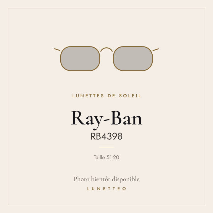 Lunettes de soleil Ray-Ban RB4398