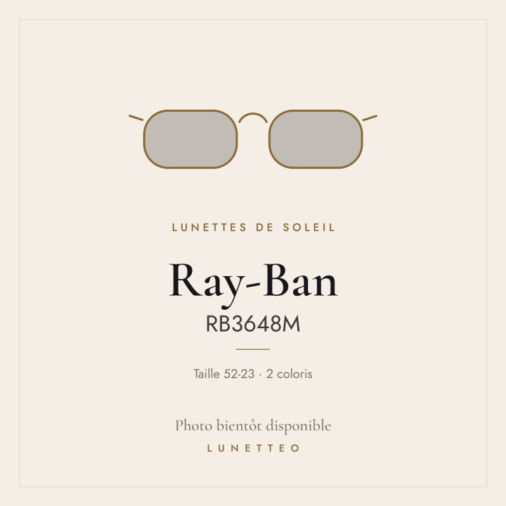 Lunettes de soleil Ray-Ban RB3648M