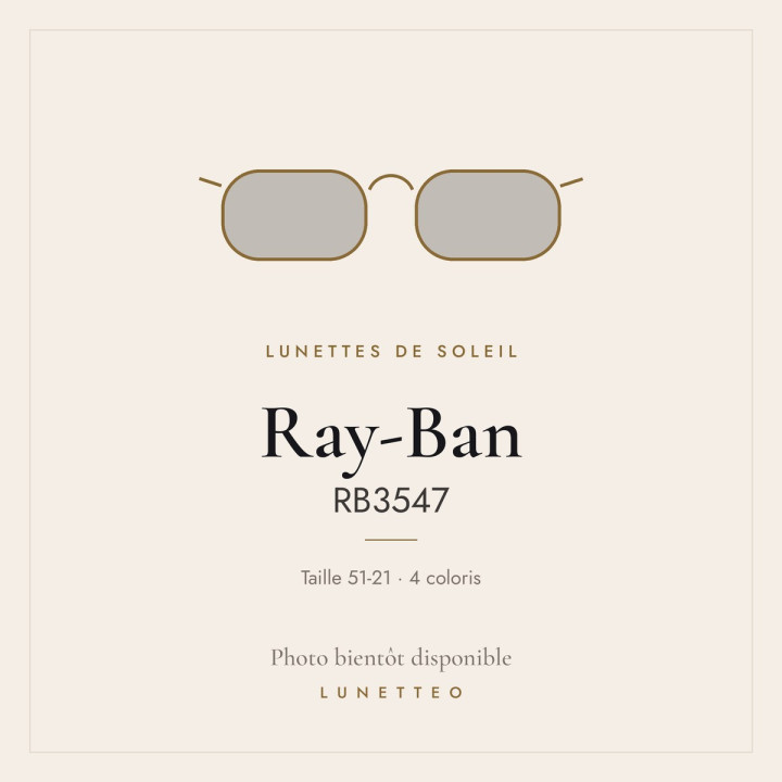 Lunettes de soleil Ray-Ban RB3547