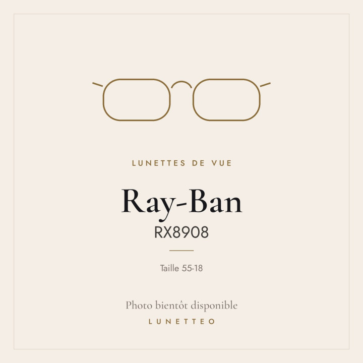 Lunettes de vue Ray-Ban RX8908