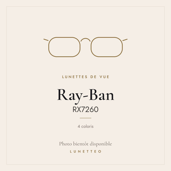 Lunettes de vue Ray-Ban RX7260
