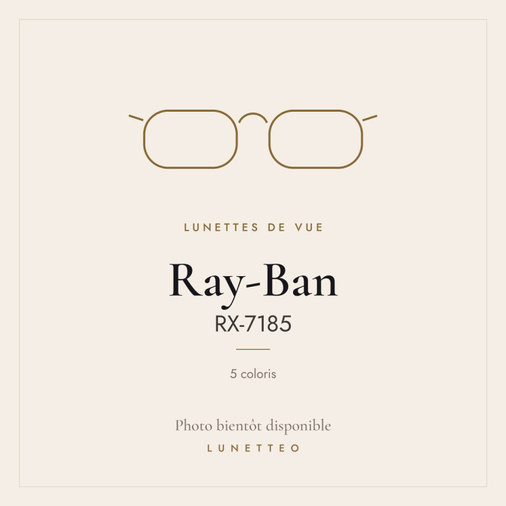 Lunettes de vue Ray-Ban RX-7185