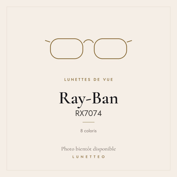 Lunettes de vue Ray-Ban RX7074