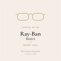 Lunettes de vue Ray-Ban RX6513