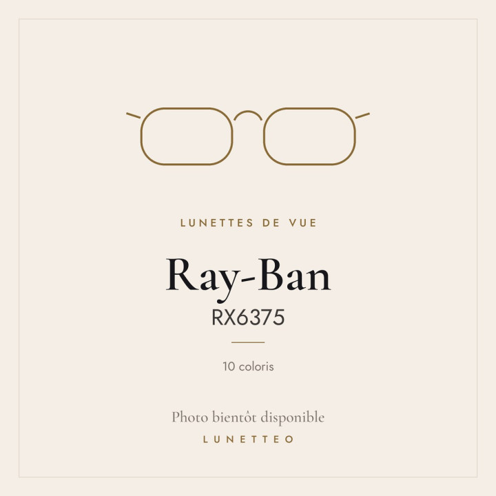 Lunettes de vue Ray-Ban RX6375