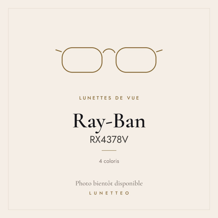 Lunettes de vue Ray-Ban RX4378V