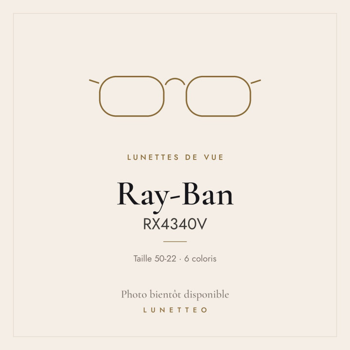 Lunettes de vue Ray-Ban RX4340V
