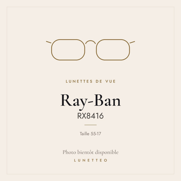 Lunettes de vue Ray-Ban RX8416