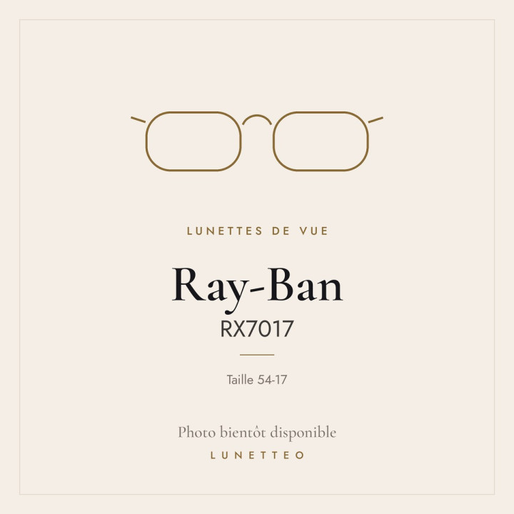 Lunettes de vue Ray-Ban RX7017