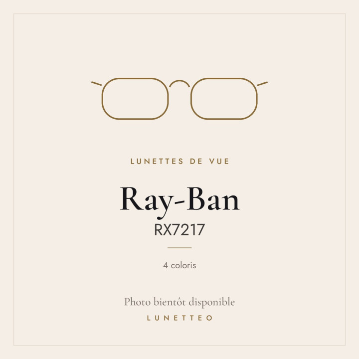 Lunettes de vue Ray-Ban RX7217