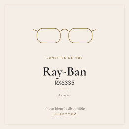 Lunettes de vue Ray-Ban RX6335