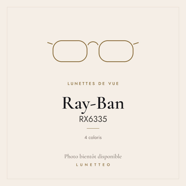 Lunettes de vue Ray-Ban RX6335