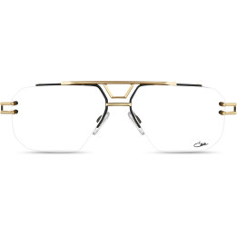 Cazal 7123 001 noir-or - vue de face