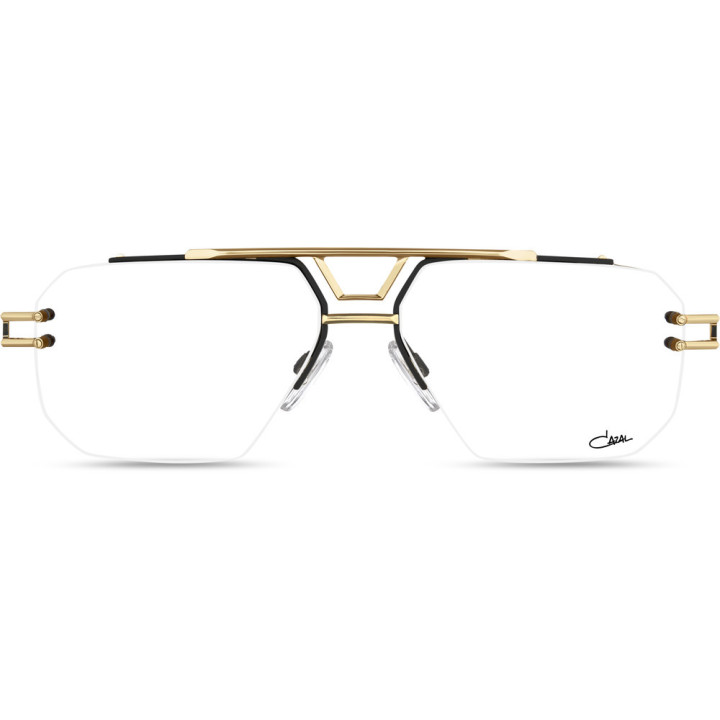 Cazal 7123 001 noir-or - vue de face