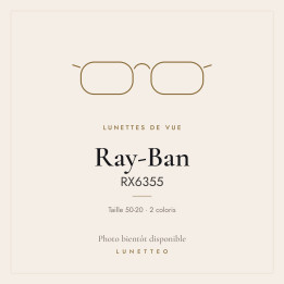 Lunettes de vue Ray-Ban RX6355