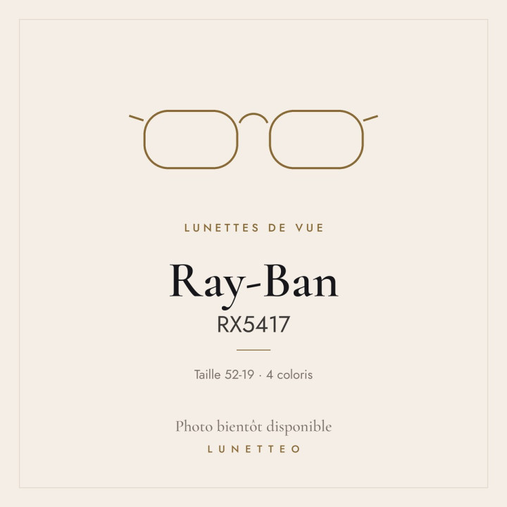 Lunettes de vue Ray-Ban RX5417