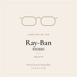 Lunettes de vue Ray-Ban RX0880
