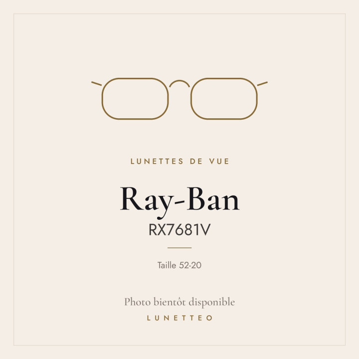 Lunettes de vue Ray-Ban RX7681V