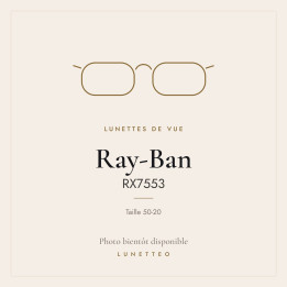 Lunettes de vue Ray-Ban RX7553