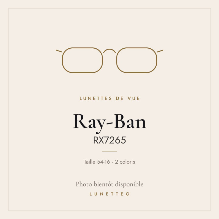 Lunettes de vue Ray-Ban RX7265