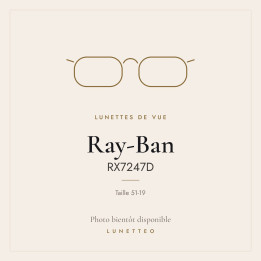 Lunettes de vue Ray-Ban RX7247D